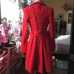 corset back coat